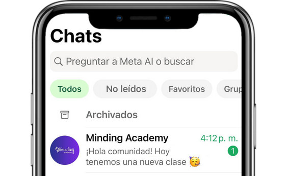 Grupo privado de WhatsApp